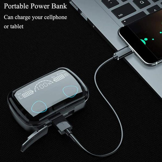 M10 Wireless Earbuds Bluetooth Earphones Noise Cancellation Hifi Qual