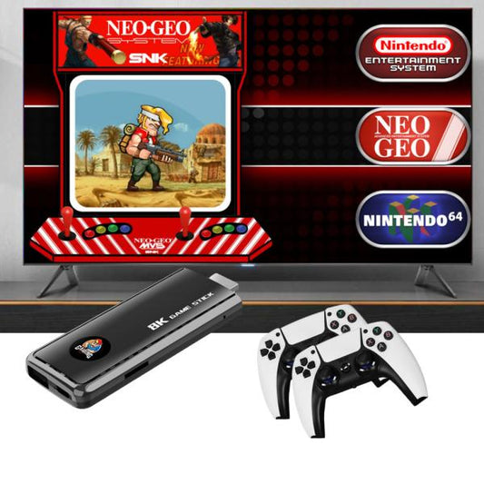 X6 64gb Classic 8k Hd Tv 40000+ Games With Console Wireless 2.4g Games
