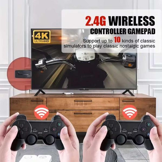M8 4K Rockchip RK3032 Ic Takken 3 & 20000 Games Firmware M8g-v8.0 And Two Game Controllers Ram 256mb, Rom 128mb