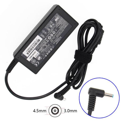 Hp Pavillion Blue Pin Laptop Charger 19.5v 3.33a 65w (pin Size 4.5*3.0