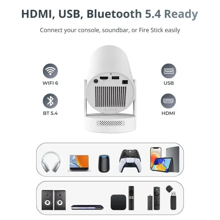 Hypermartz™- Lumora Portable Projector Hypermartz