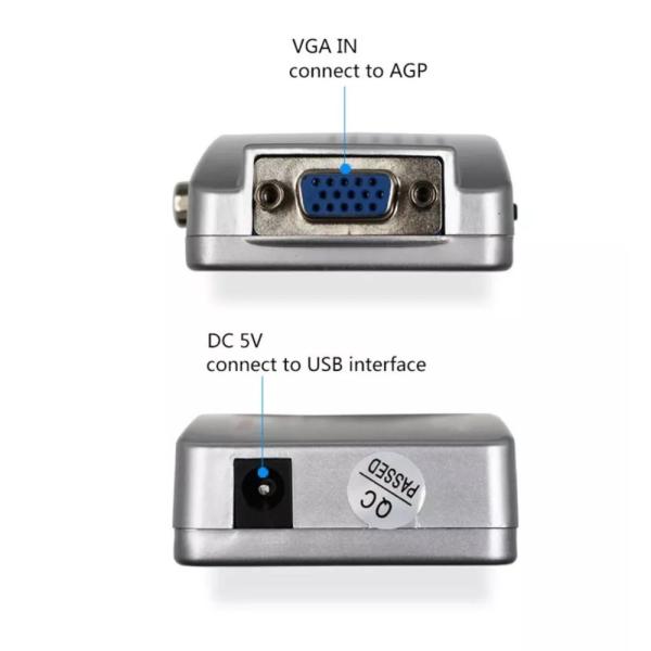 Vga To Audio Video Conversion Box