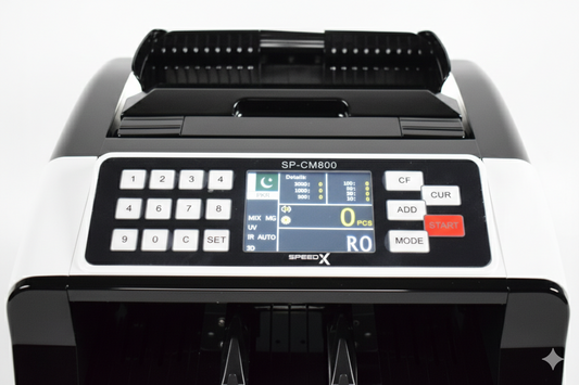 Hypermartz CM800 MIXED VALUE HIGH-SPEED CASH COUNTING MACHINE