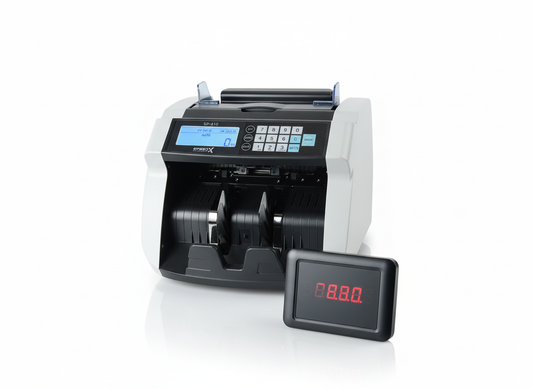 Hypermartz™ SP-610 Cash Counting Machine with Fake Note Detection