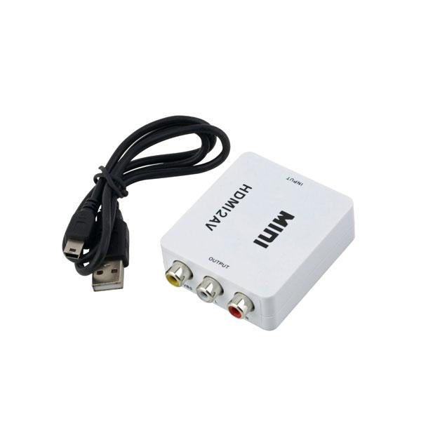 Hdmi To Av Adapter Mini Box 1080p