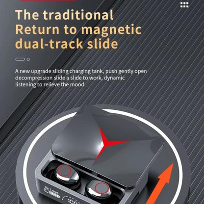 M90 Pro Earbuds Tws Bluetooth 5.2 Headphones Touch Control Earphones L