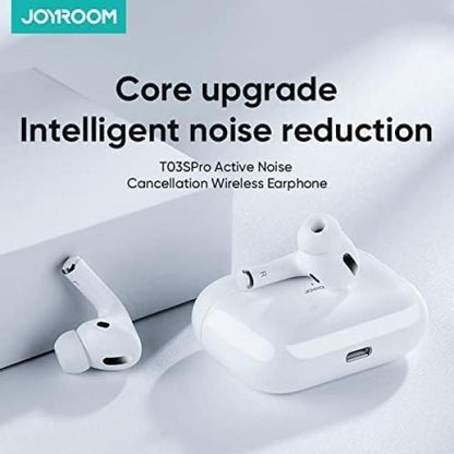 Joyroom Jr-t03s Pro(nx3) Wireless Headphones White With Thin Red Case