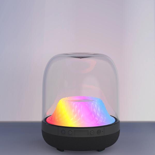 LP92 Bt LED Glass Transparent Magic Color Speaker