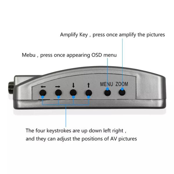 Vga To Audio Video Conversion Box