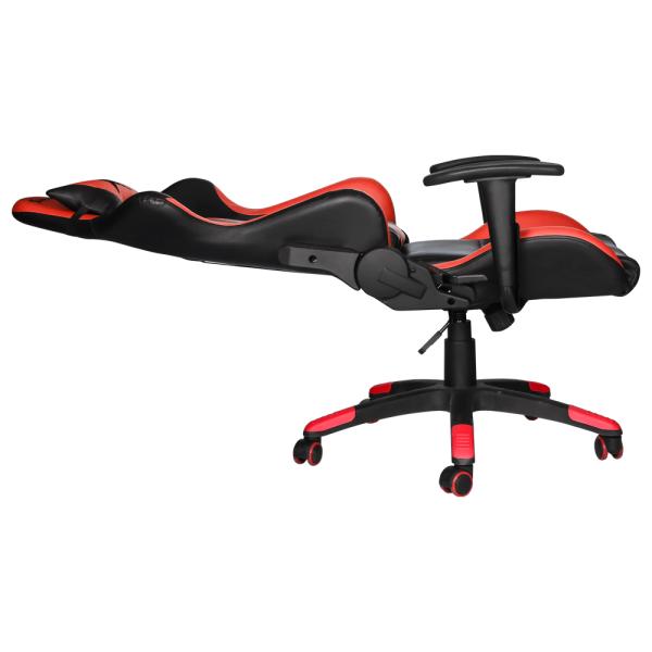 Xtrike Me GC-905 Bk Ergonomic Adjustable Gaming Chair Caster Wheels Red