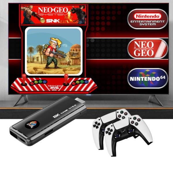 X6 64gb Classic 8k Hd Tv 40000+ Games With Console Wireless 2.4g Games