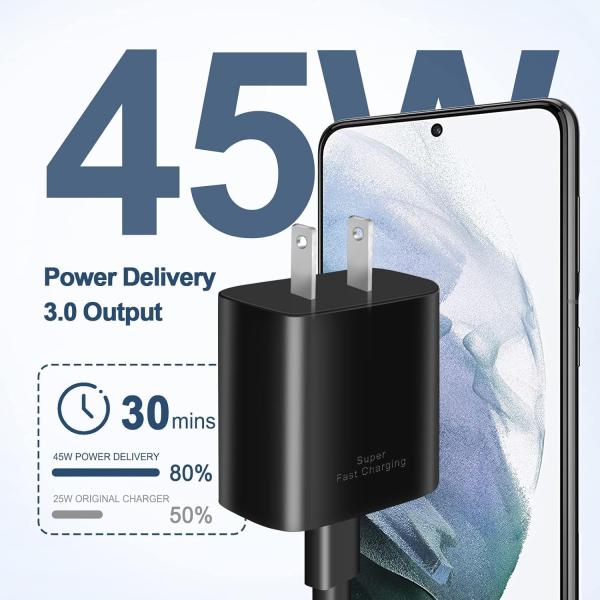 Samsung 45W Us Pin PD Super Fast Charger