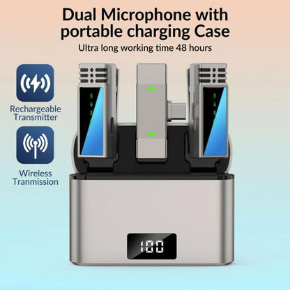 Jmary MW-15 2.4g Wireless Microphone For Mobile Type C