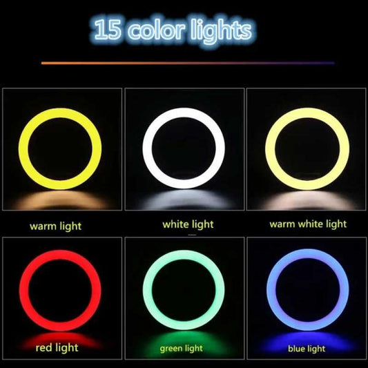 26cm Mj26 10.2 Rgb Led Soft Ring Light
