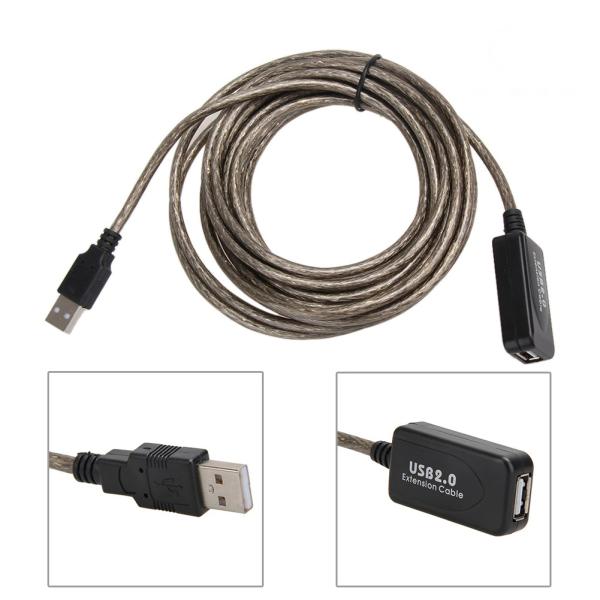 Usb Extension Male To Female 2.0 With Ic (imported Cable) 15m