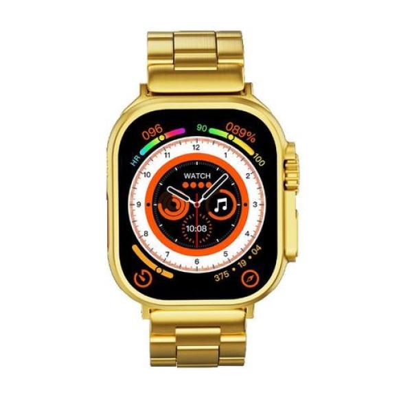 New G9 Ultra Pro Gold Color Edition Series 9 Smart Watch With Qdfit Pr