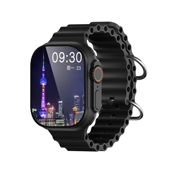 S100 Fendior Smart Watch Ultra 2 With 7 Straps 49mm With Silicon Watch