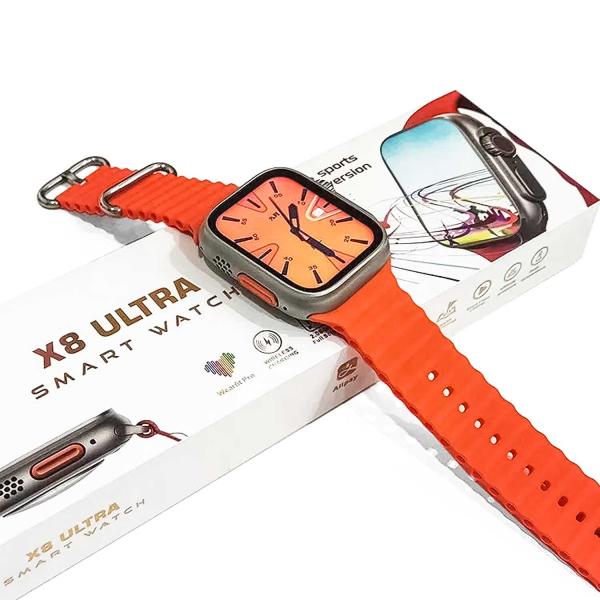 X8 Ultra Smartwatch 49mm With Bluetooth Calling With Wearfit Pro App O