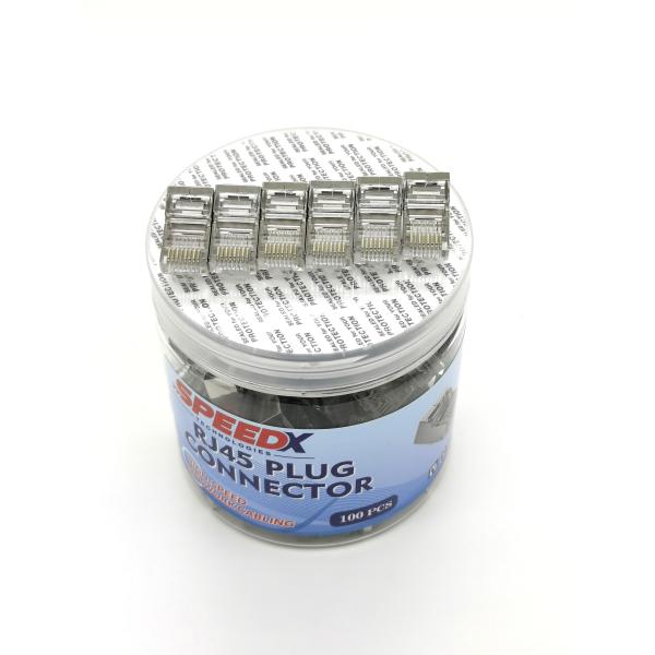CAT6 RJ45 (fu) Ftp/stp Connector 100pcs (bottle Pack)