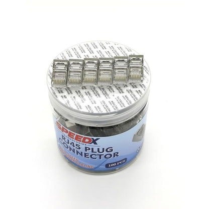 CAT6 RJ45 (fu) Ftp/stp Connector 100pcs (bottle Pack)