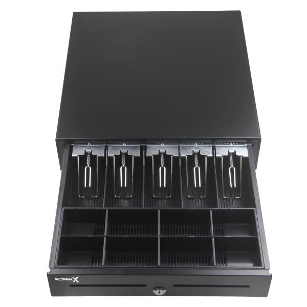 SP-360D 5 Bill 8 Coins High Temperature Paint Cash Drawer With Metal Tray 7.6kg Havey Duty