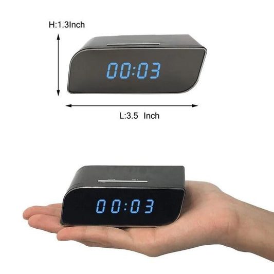 Hidden T3 Wifi Table Clock Hd 1080p