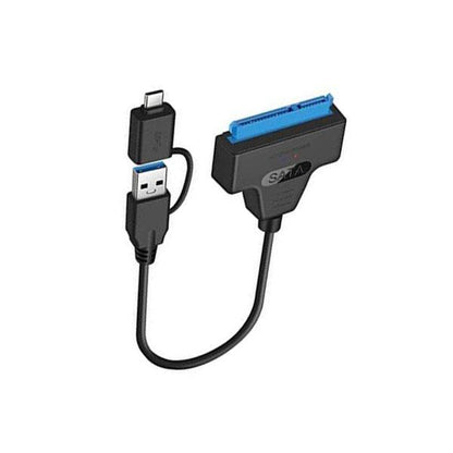 2 In 1 USB And Type-C To Sata 3.0 Cable
