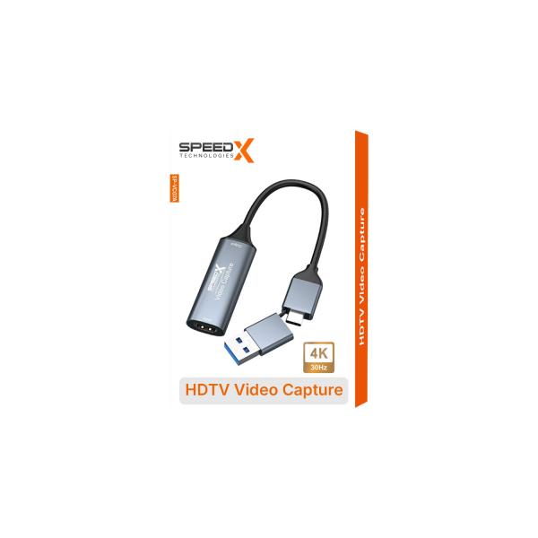 SP-VC07A Video Capture 2in1 USB A / C To HDMI Connector