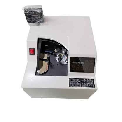 S129 Desktop Vacuum Banknote Counter With Customer Display High Speed Cash Counting Machine