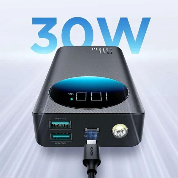 Joyroom JR-PBF02 30W Power Bank 20000mAh Black