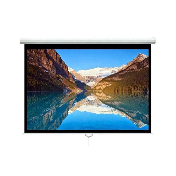 Projector Screen 100 Inch Manual 7x5 Feet 4:3mw (fine Quality)