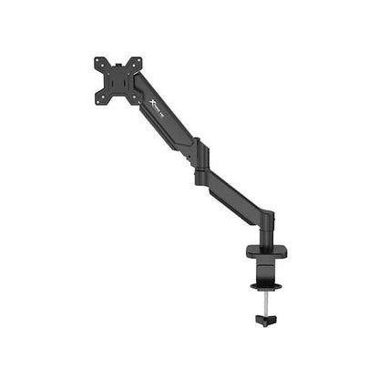 Xtriek-me HT-20 Heavy Duty Adjustable Desk Mount Single Monitor Arm Black