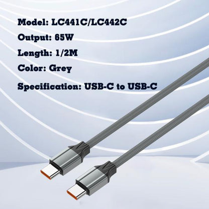 Ldnio LC441C Original 65W Fast Charging Type-C To Type-C Data Cable