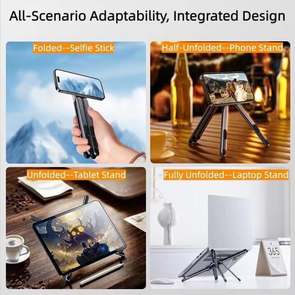 SX-L01 4-in-1 Magnetic Foldable Stand Aluminum Alloy
