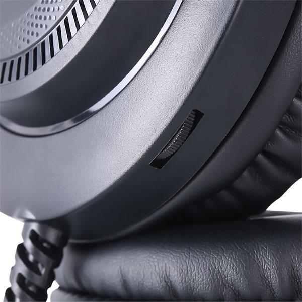 Xtrike Me GH-509 Wired Stereo Gaming Headset With Microphone And RGB Backlight Black