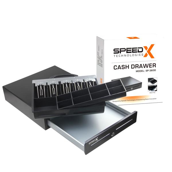 SP-360D 5 Bill 8 Coins High Temperature Paint Cash Drawer With Metal Tray 7.6kg Havey Duty