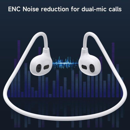 Pro Air Neck Hanging Wireless Earphone White