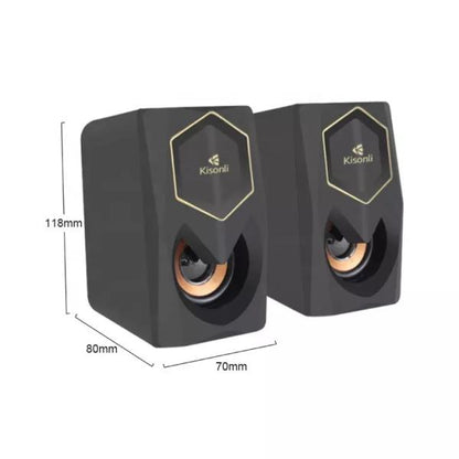 Kisonli Multimedia Usb Loudspeaker L-1020