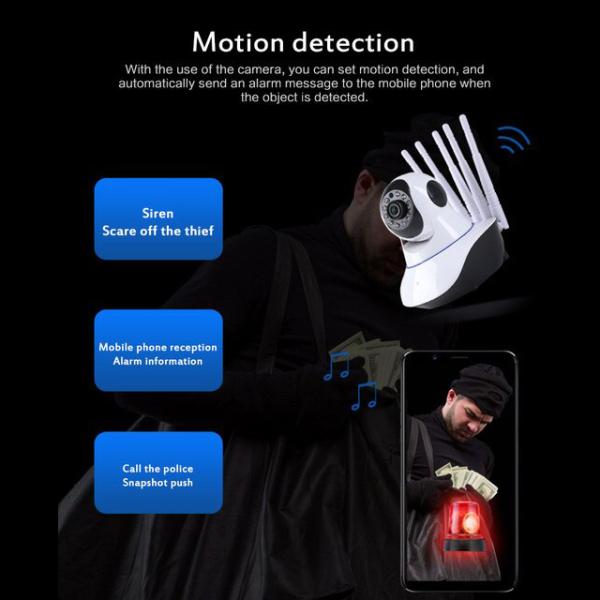 New Speed-x 5 Antenna Ca-q5-5 Night Vision Camera 2mp 1080p Full Hd Wi