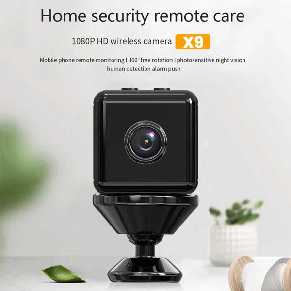 X9 1080p Hd 2mp Magnetic Wifi Mini Camera Ftycampro App