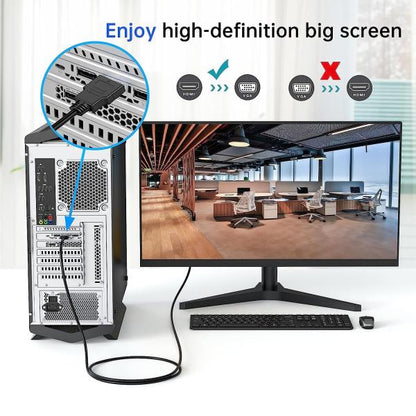 HDMI To VGA Cable 1.8m