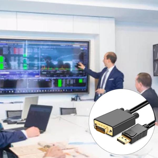 D Port To VGA Cable 1.8m