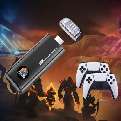 X6 64gb Classic 8k Hd Tv 40000+ Games With Console Wireless 2.4g Games