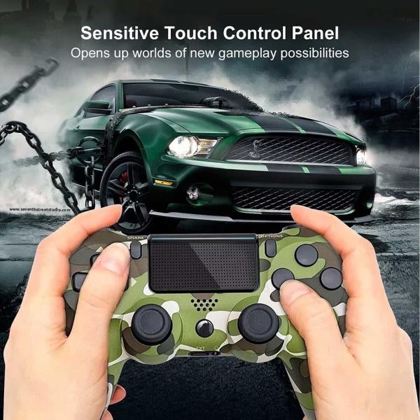 Ps4 Camo Green Dualshock4 Wireless Game Controller