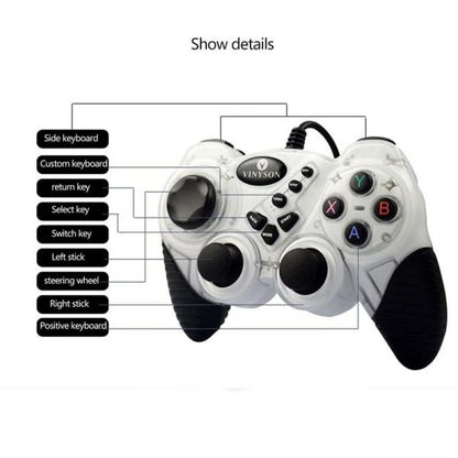 USB L4000 Double Shock USB Game Controller