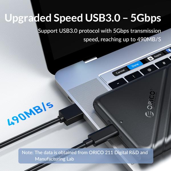 Orico 25pw1-u3 2.5 Inch USB 3.0 Micro-b Hard Drive Enclosure
