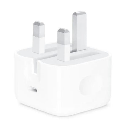 Iphone Usb-c Pd 20w Power Adapter Charger 3 Pin (uk Pin)