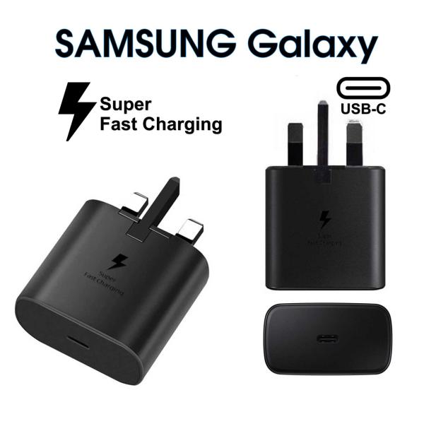 Samsung 25w Uk Pin Original Pd Adopter Usb-c