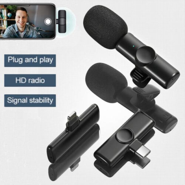 K11 2 In 1 Collar Wireless Microphone Iphone/android & Type C Supporte