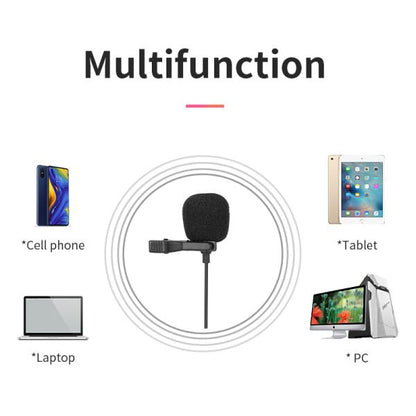 Jmary MC-R1 3.5mm Professional Lavalier Microphone